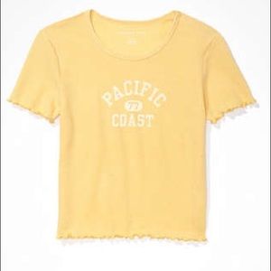Yellow Shirt American Eagle
